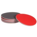 6pcs 800 Grit Sanding Sponge 6 Inch Hook And Loop Disc Wet Dry For Car Wood Drywall Metal 