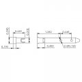Set Of 4 Pcs Window Sash Balance Pivot Bars 6994