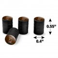 Scooby-doo Headshot Tire Rim Wheel Aluminum Valve Stem Caps