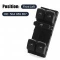 Uxcell Master Driver Side Power Window Switch 5k4 959 857 Replacement For Vw Passat B6 Tiguan Golf Jetta Mk5 Sagitar