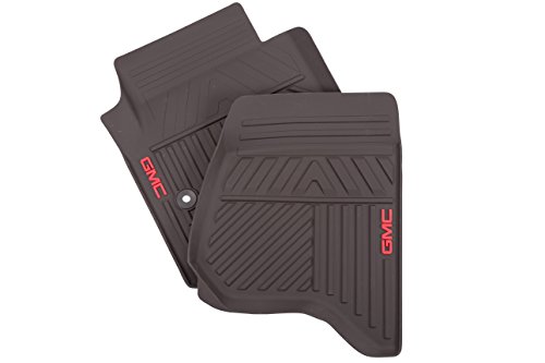 GM Accessories 22757756 Front and Rear All-Weather Floor Mats in Black with Deep Rib and XTS Logo 