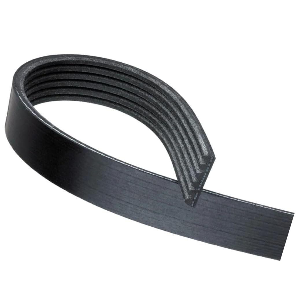V Ribbed Serpentine Belt For Volkswagen Routan 2011 2014 Black 77 00 In Effective Length 625 Outside Circumference Alx Pau Ac