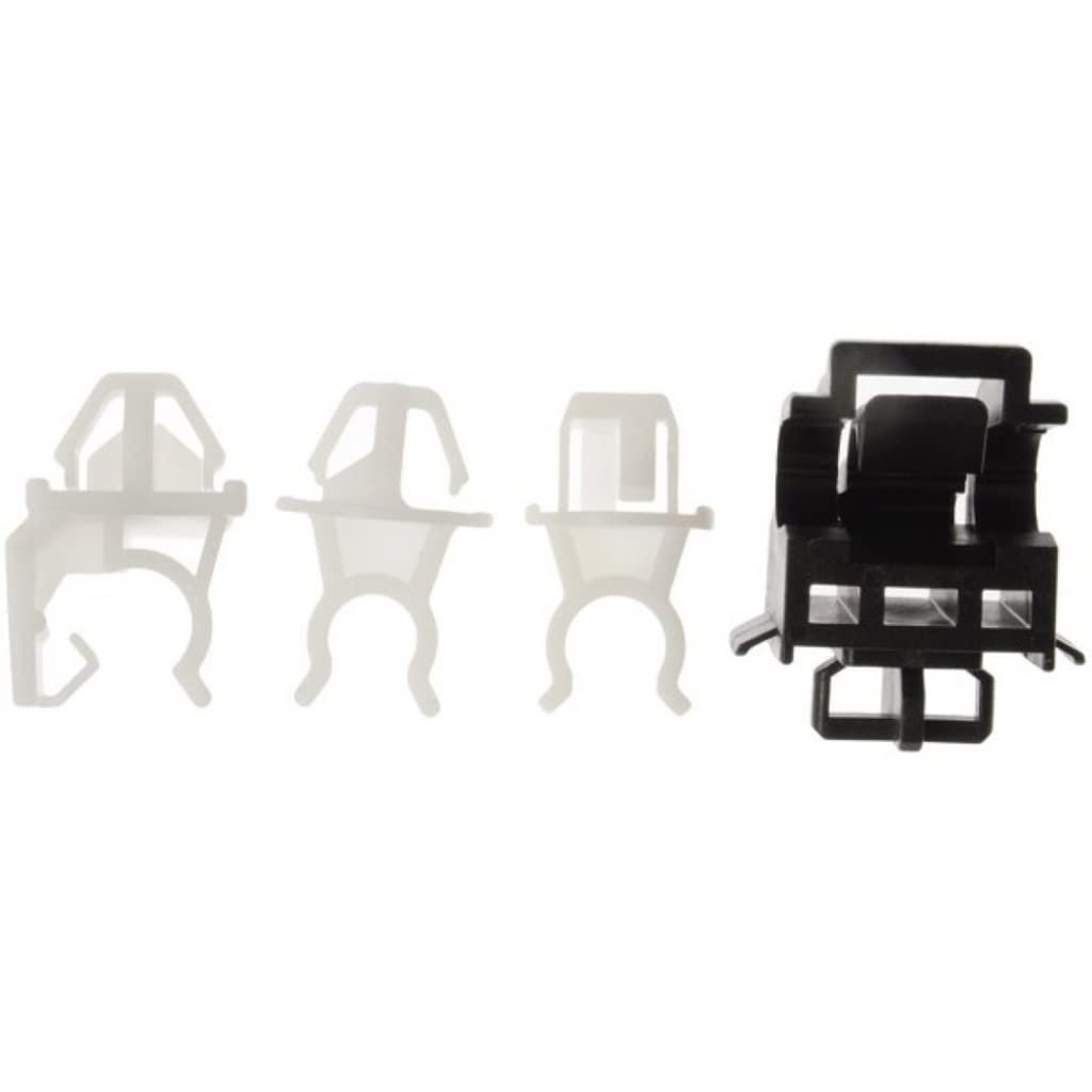 Honda Pilot 2009 2015 Hood Prop Rod Clip Assortment 4 Pieces Plastic Black And White Replacement For 90672s5a003 90672sj4013