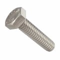 3 4-10 X 1-1 2 Hex Head Cap Screw Bolts Stainless Steel 18-8 Full Thread Plain Finish Flat Point Quantity 25 By Fastenere 