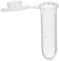 Globe Scientific 111568 Polypropylene Graduated Microcentrifuge Tube With Snap Cap 2ml Capacity Round Bottom Natural Pack Of 