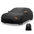 Car Cover Outdoor Waterproof Sun Rain Snow Hail Protection With Left Side Door Zipper Aluminum Film For Volvo S60 Est 