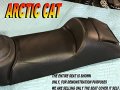 New Replacement Seat Cover Fits Arctic Cat Z120 Zr120 2000-17 Z 120 Sno Pro Ac Zr Srx Ac120 F120 865b