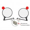 Car Rear Blind Spot Mirror Auxiliary High-definition Glass 360a Rotating Outer Wide-angle Lens Suitable For Most Cars