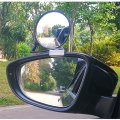 Car Rear Blind Spot Mirror Auxiliary High-definition Glass 360a Rotating Outer Wide-angle Lens Suitable For Most Cars