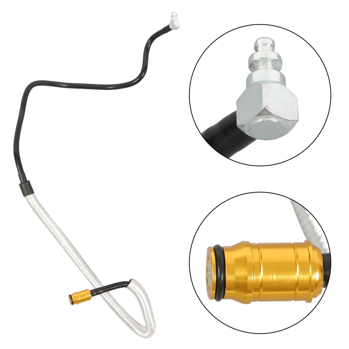 Clutch Hydraulic Line Replacement For Ford F150 1999 To 2003 Heritage 2004 F250 And Lobo Part Number 628-240