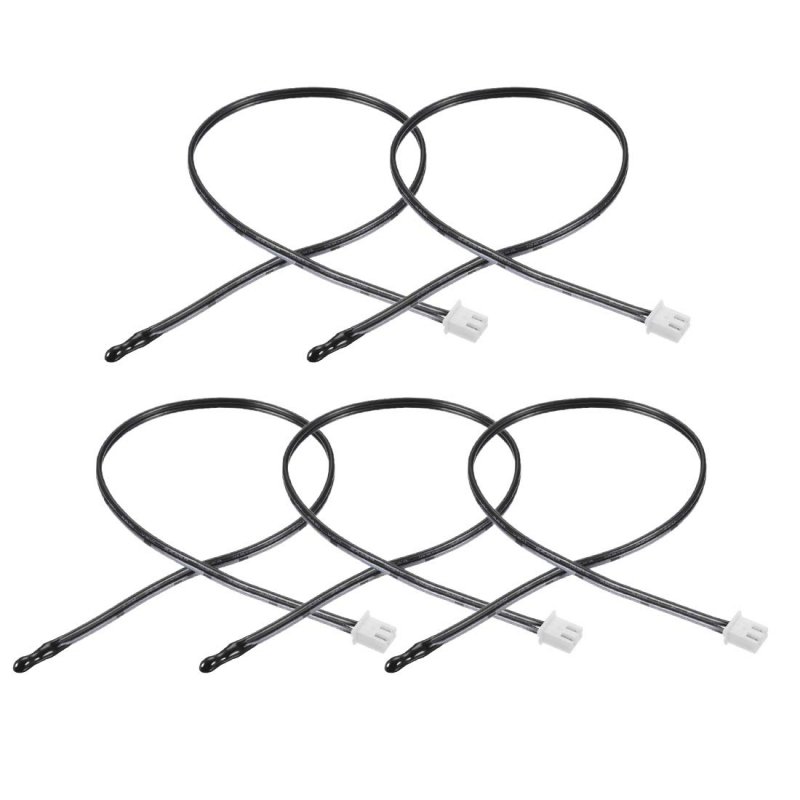 5 Pcs 5k Ntc Thermistor Probe 15 7 Inch Epoxy Sensitive Temperature Temp Sensor For Air Conditioner