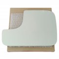 Mirror Glass And Adhesive 02-08 Dodge Ram Pickup Driver Left Side Replacement Fits The Towing Only 