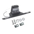 Black 12v Dc Dot Led Courtesy Step Trailer License Plate Tag Light