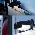 Black 12v Dc Dot Led Courtesy Step Trailer License Plate Tag Light