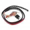 Led Light Bar 49inch Ip65 Waterproof Tailgate Strip Dual Color Brake Turn Signal Lamp Drl For Pickups Truck Trailer Rv Van 