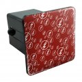 The Flash Tv Series Logo Pattern Tow Trailer Hitch Cover Plug Insert