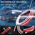 Topku 70 Led Drl Car Daytime Running Light Strip 12v Flexible Waterproof White Turn Signal Yellow Brake Flow Lights 2pcs Amber
