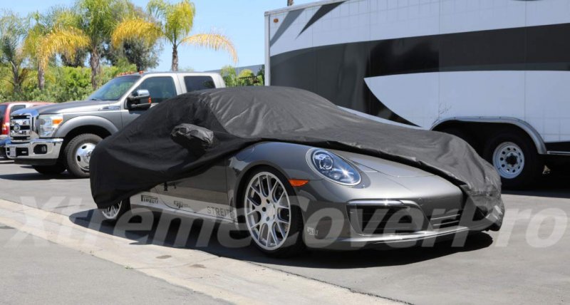 Custom Fit Car Cover For 2012 2013 2014 2015 2016 Porsche 981 Boxster Cayman Xtremecoverpro Platinum Series Black