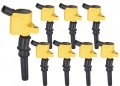 Ena Yellow Ignition Coil Pack Ford Lincoln Mercury Crown Victoria Expedition Econoline Excursion F-150 F-250 F-350 4 6l 5 4l V8 