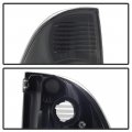Led Tail Lights Brake Lamps Assembly For 2005 To 2015 Toyota Tacoma Pickup Black Housing Driver And Passenger Side Clear