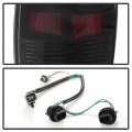 Acanii For 2005-2015 Toyota Tacoma Pickup Black Housing Led Tail Lights Brake Lamps Assembly Driver Passenger Side