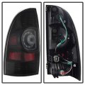 Acanii For 2005-2015 Toyota Tacoma Pickup Black Housing Led Tail Lights Brake Lamps Assembly Driver Passenger Side