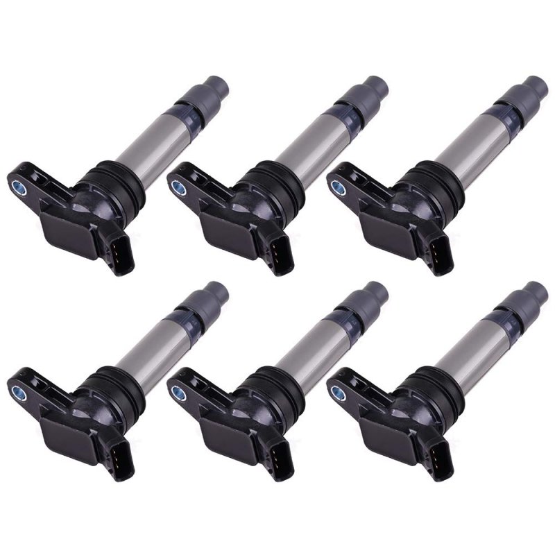 Wheeltech Set Of 6 Ignition Coil Pack Replacement For Volvo Xc90 0712
