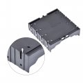 Uxcell Battery Case Storage Box 4 Slots X 3 7v Holder For 8pcs