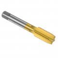 Uxcell Metric Machine Thread Milling Tap M20 X 2 5 H2 Titanium Coated Ti-coated High Speed Steel 4 Straight Flutes Screw