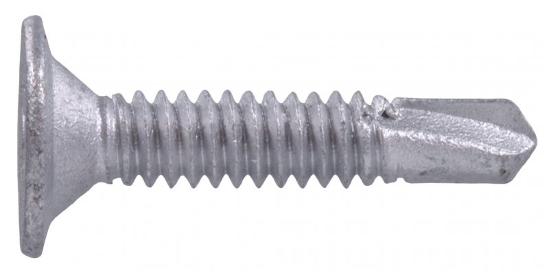 The Project Center 41896 10-24 X 1-inch Wafer Head Drilling Screw With Phillip Drive