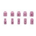 87pcs Tig Welding Torch Stubby Gas Lens 12 Glass Cup Kit For Wp-17 18 26