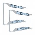 Old Dominion University Metal License Plate Frame For Front Or Back Of Car Officially Licensed Mascot 2-pack 