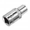 Uxcell 2 Pcs 1 4-inch Drive 5mm 6-point Shallow Socket Metric Cr-v
