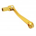 Qiilu Kick Starter Motorcycle Lever Pedal Dirt Bike Sensitive Cnc Aluminium Universal Motorbike Accessory Yellow