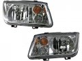 Headlight Assembly Set Of 2 With Integrated Fog Lights For 2002-2005 Volkswagen Jetta 
