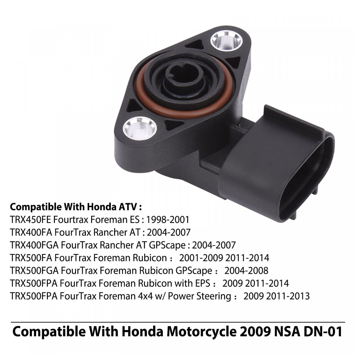 Trx450es Shift Angle Sensor For Honda Trx400fa Trx400fga Trx450fe Trx500fa Fga Fpa Nsa700 Dn-01 Replace 38800-hn0-a11
