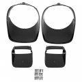 Kuafu Headlight Bezel Park Light Compatible With 1978-1981 Chevy Chevrolet Camaro Z28 Painted Black Abs Plastic Left Driver