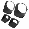 Kuafu Headlight Bezel Park Light Compatible With 1978-1981 Chevy Chevrolet Camaro Z28 Painted Black Abs Plastic Left Driver