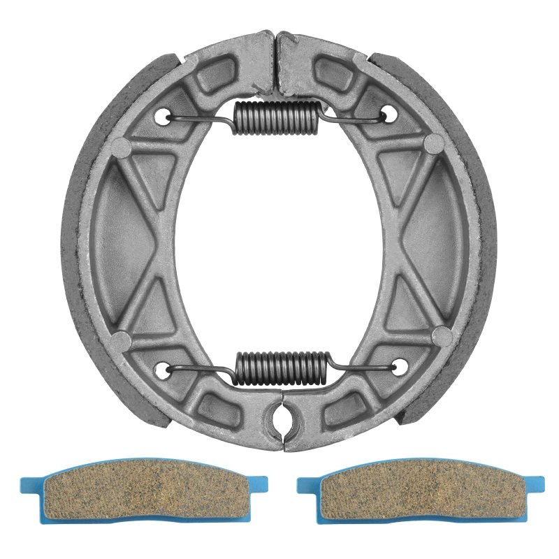 Front Brake Pads Rear Shoes Drum For Yamaha Ttr125 Tt-r 125 Lwm L Le 19 16 Wheels 2000 01 02 03 04 05 06 07 08 09 2010 2011