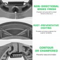 Front Brake Pads Rear Shoes Drum For Yamaha Ttr125 Tt-r 125 Lwm L Le 19 16 Wheels 2000 01 02 03 04 05 06 07 08 09 2010 2011