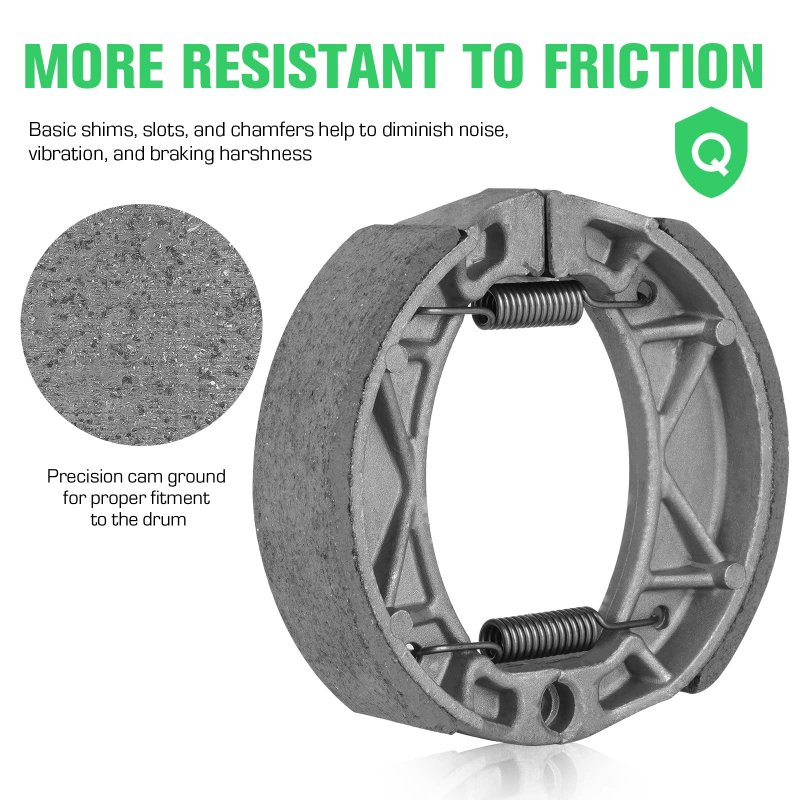 Front Brake Pads Rear Shoes Drum For Yamaha Ttr125 Tt-r 125 Lwm L Le 19 16 Wheels 2000 01 02 03 04 05 06 07 08 09 2010 2011