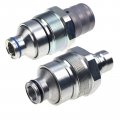 Fridayparts Male Female Flat Face Coupler Kit 47396760 47396761 Compatible For Case Compact Track Skid Steer Loaders Tr340