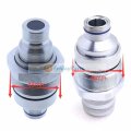 Fridayparts Male Female Flat Face Coupler Kit 47396760 47396761 Compatible For Case Compact Track Skid Steer Loaders Tr340
