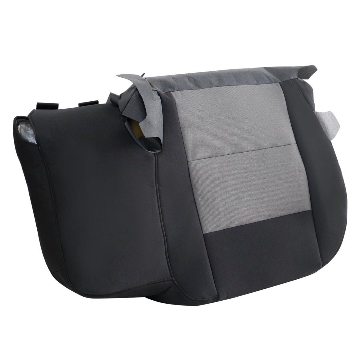 Front Left Driver Side Bottom Replacement Cloth Seat Cover Black And Gray For Ford Ranger 2003 2011 60 40 Bench Polyester Foam
