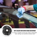 Favomoto 2 Pieces Sealant Butyl Sealing Tape Car Door Protectors Automatic Stripping Doors Seal Glue Waterproof Rubber
