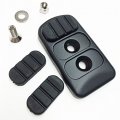Hongk- Foot Pegs Compatible With Kawasaki Vulcan Classic Suzuki Boulevard Intruder Black B01c0sra5c