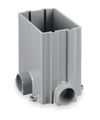 Hubbell Wiring Systems Pfbrg1 Plastic 1-gang Flush Rectangular Non-metallic Concrete Floor Box With Cover 14 3 Cubic Inches 
