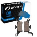 Sixity Q6 Front Organic Brake Pads For Yamaha Yw125 Zuma 125 Y Z A B D E 2009-2014 Complete Set 