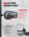 Kemimoto Utv Side Mirrors View For 1 5-2 Inch Round Roll Cage By Compatible With Polaris Rzr 900 1000 Rhino Kawasaki Teryx Mule