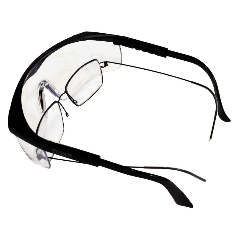 Clear Lens Protective Safety Glasses 4 Pack Ansi Z87 1 Impact Resistant Goggles With Side Shields For Lab Work Construction And